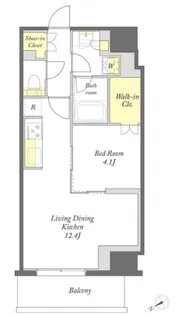 東京都文京区湯島3【マンション】の間取り