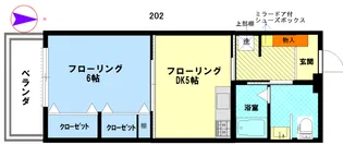 エルミ西大井【2階】の間取り