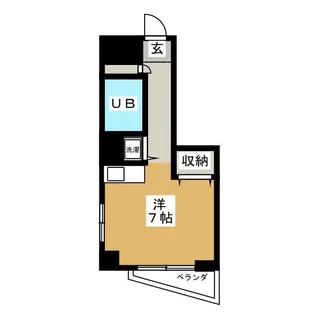 ホーユウパレス岸根公園【2階】の間取り