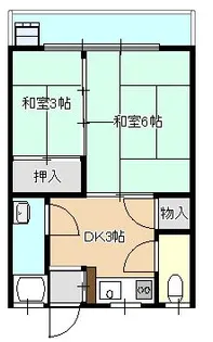 第一コーポ高橋【2階】の間取り
