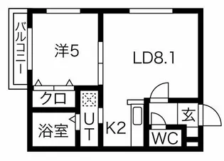 エルフ21【1階】の間取り