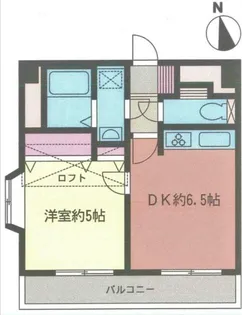 スペランツア仲町台【4階】の間取り