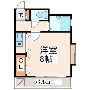 ヴィルグラス【3階】の間取り