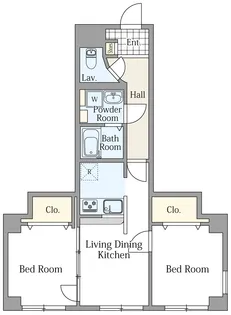 丸八ビル【3階】の間取り