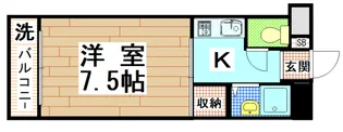 エスポワール友井【2階】の間取り