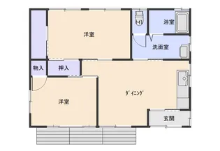 栃木県宇都宮市西川田町【一戸建】の間取り