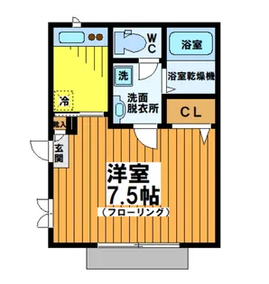 東京都渋谷区本町2【マンション】の間取り
