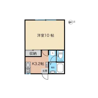 ニューグランデュール喜沢【1階】の間取り