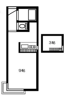 ツインハウスA棟【3階】の間取り
