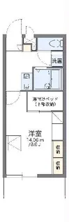 レオパレス搭ノ木【3階】の間取り