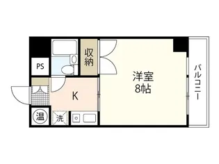 メゾン・ド・シプレーム【4階】の間取り