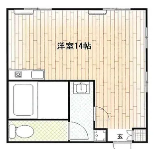 レナジア東所沢【1階】の間取り