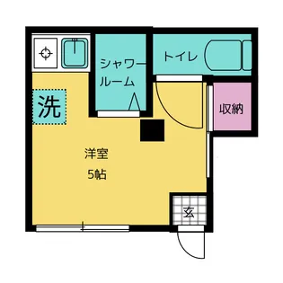 ライフピアフランセ【1階】の間取り