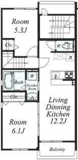 コーエーアビタシオン【3階】の間取り