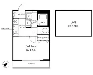 シュールメゾン戸塚【2階】の間取り