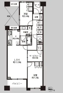 フューズ・コート175【5階】の間取り