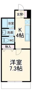 メゾン赤堀【3階】の間取り