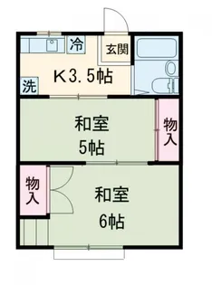 メゾントミタ【2階】の間取り