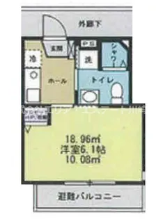 神奈川県横浜市鶴見区仲通2【アパート】の間取り