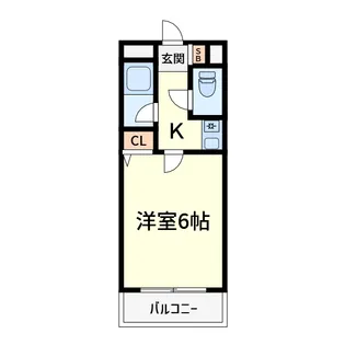フルブルーム【2階】の間取り