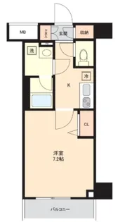 AZEST川崎大師II【5階】の間取り