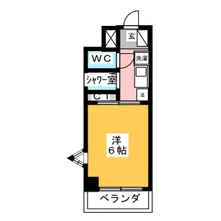 ピッツバーグ【3階】の間取り