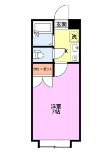 SAJA-Greenfield【1階】の間取り