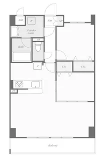 東京都足立区梅田3【マンション】の間取り
