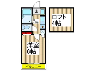プライムレジデンス【2階】の間取り