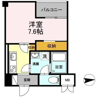 D-room綾瀬【3階】の間取り