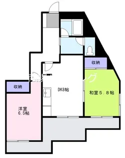 La吉祥寺【4階】の間取り