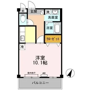 オルテンシア【1階】の間取り