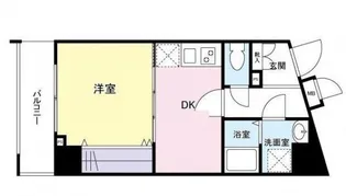 アティウスメゾン【7階】の間取り