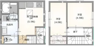静岡県駿東郡清水町玉川【一戸建】の間取り