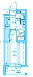 神奈川県川崎市麻生区百合丘1【マンション】の間取り