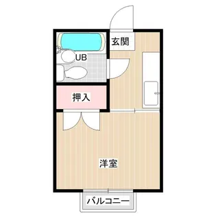ユーカリハイツ B【1階】の間取り