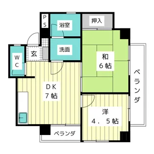 丸総ビル【2階】の間取り