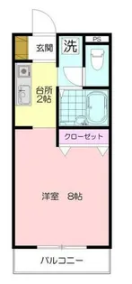 リレントたまプラーザ【2階】の間取り