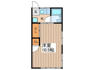 カーサ・ファーシル【2階】の間取り