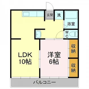 メゾン岳美【3階】の間取り