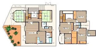 広島県安芸郡府中町瀬戸ハイム2【一戸建】の間取り