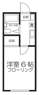 グリーンヒル西村【1階】の間取り