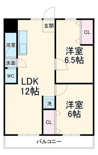 ラフォーレ【4階】の間取り