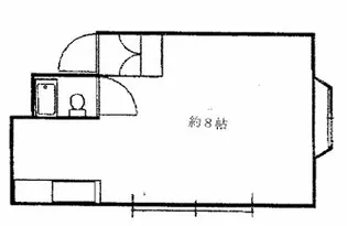 マンションズ田島【1階】の間取り