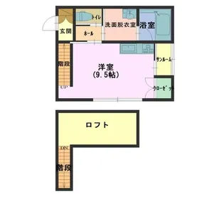 プレインII【2階】の間取り