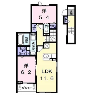 ファミール本郷【2階】の間取り