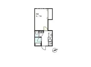 三田YOマンション【1階】の間取り