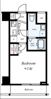 プレール・ドゥーク川崎平間【3階】の間取り