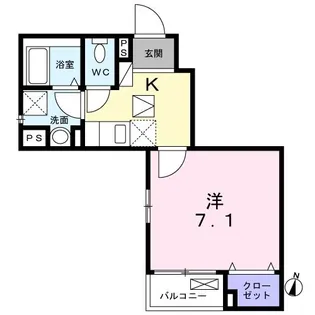 パイン シード【2階】の間取り