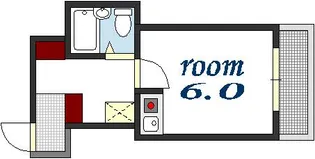 BAUHAUS小町【4階】の間取り